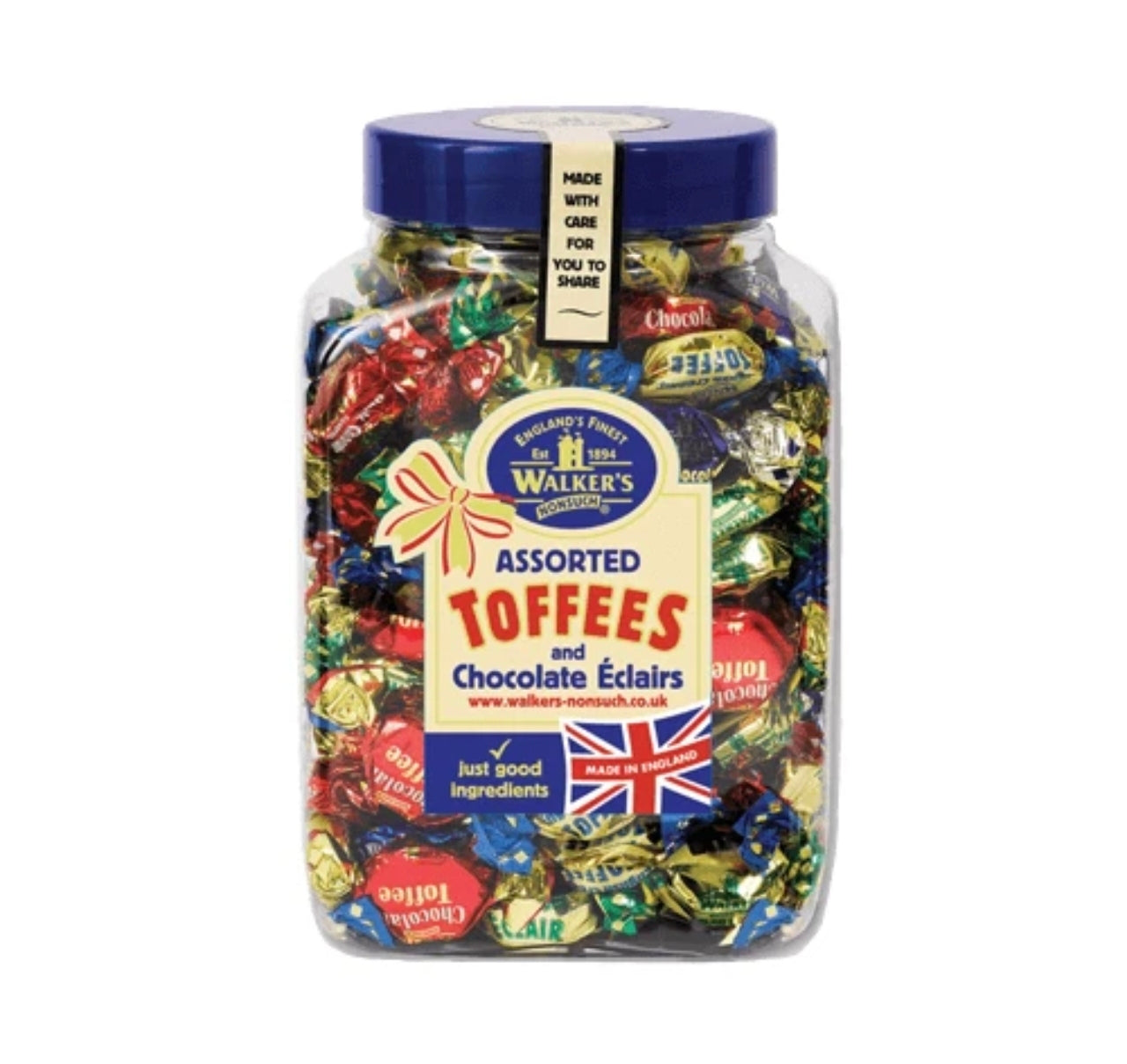 1.25kg Jars Of Toffees/Eclairs