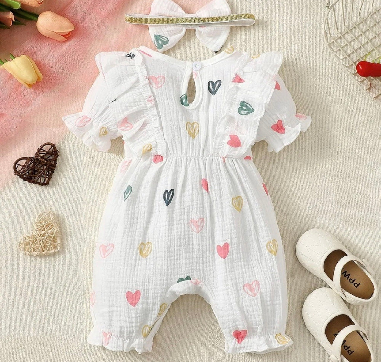 Short Sleeved Romper