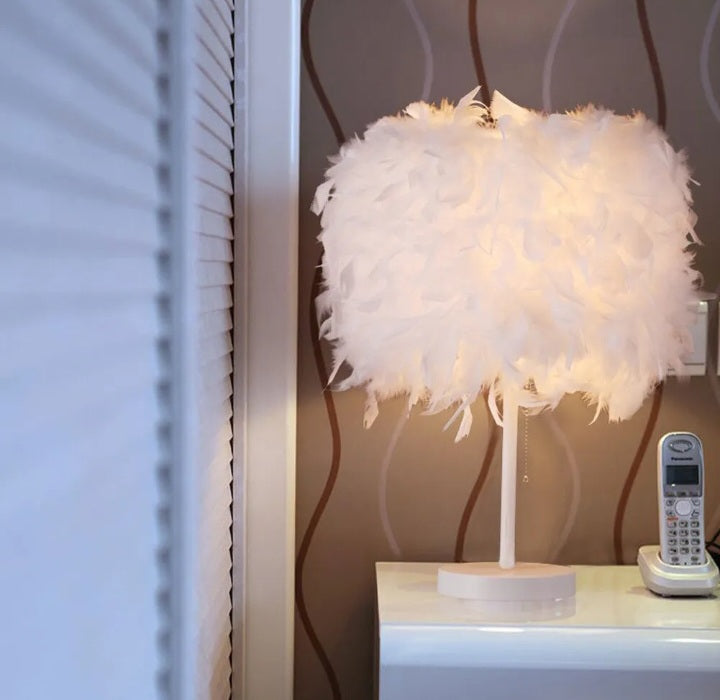 Feather Lamp
