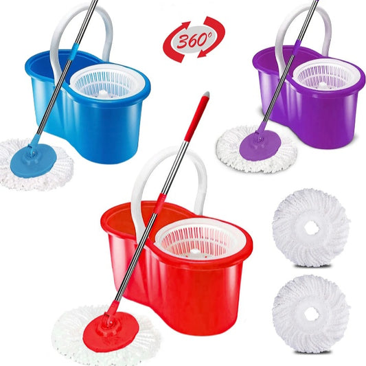 360° Floor Magic Spin Mop Bucket Set