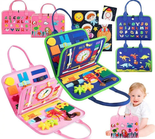 Portable Child’s Busy Board