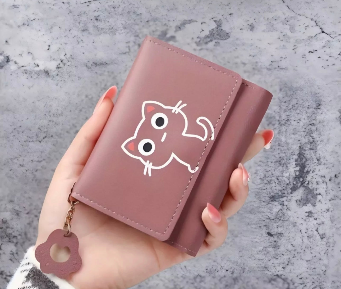 Small Cat Design Purse