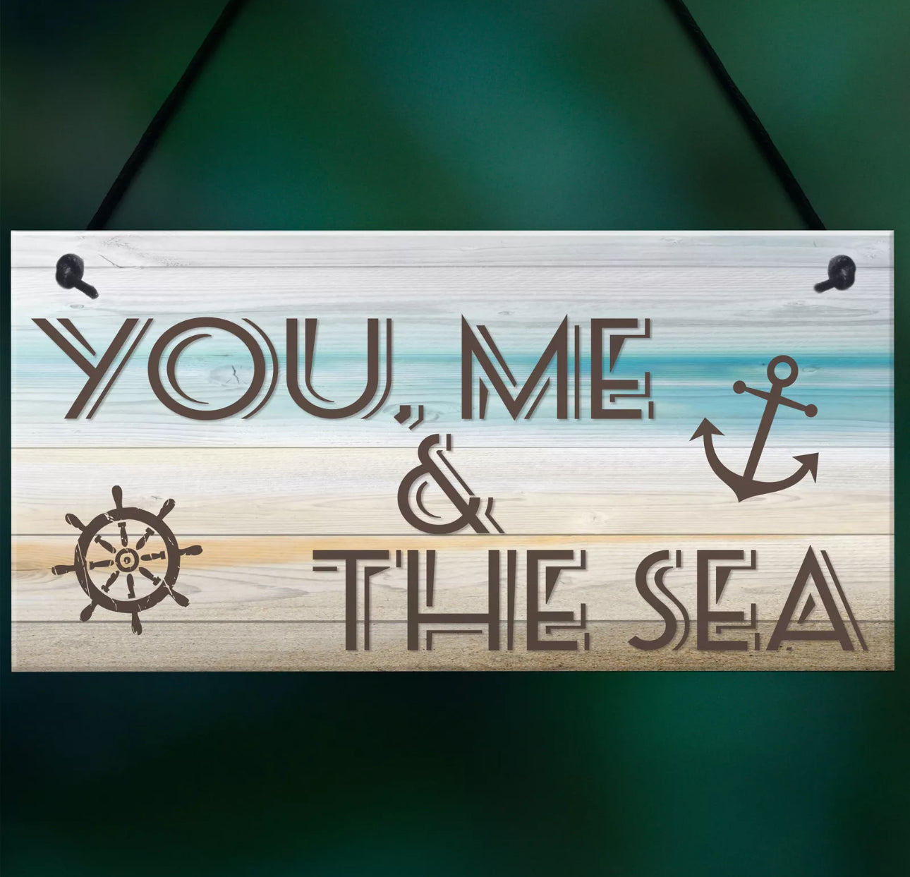 You, Me And The Sea Plaque
