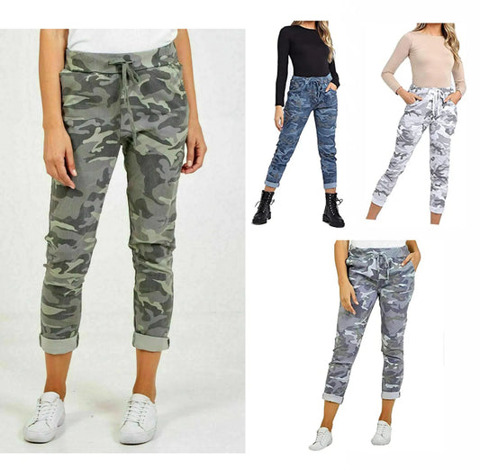 Ladies Camouflage Magic Trousers