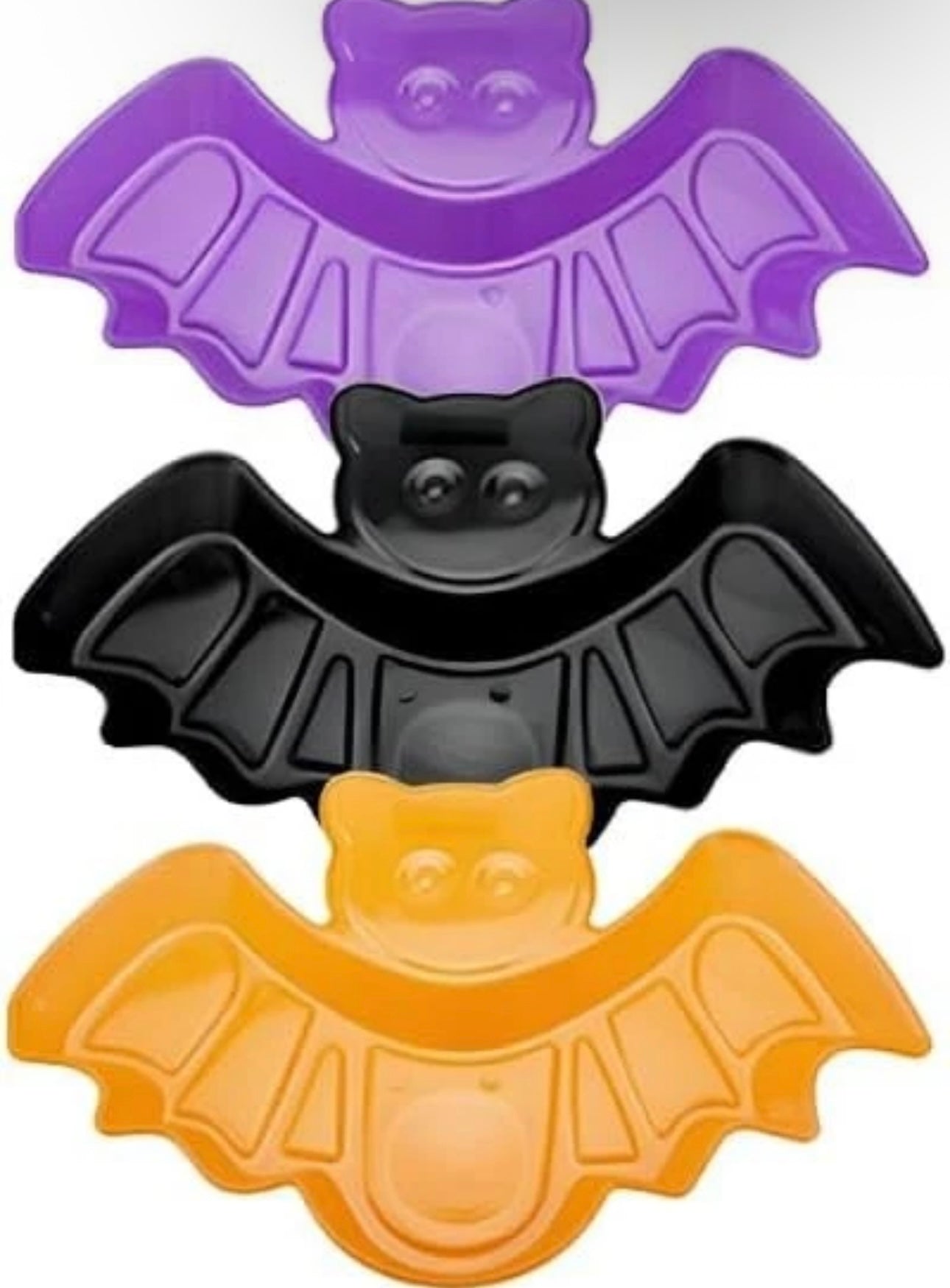 3pc Bat Shaped Sweet Trays