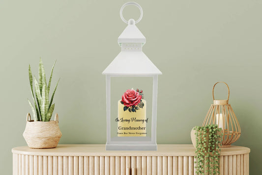 In Loving Memory Battery Operated Lantern