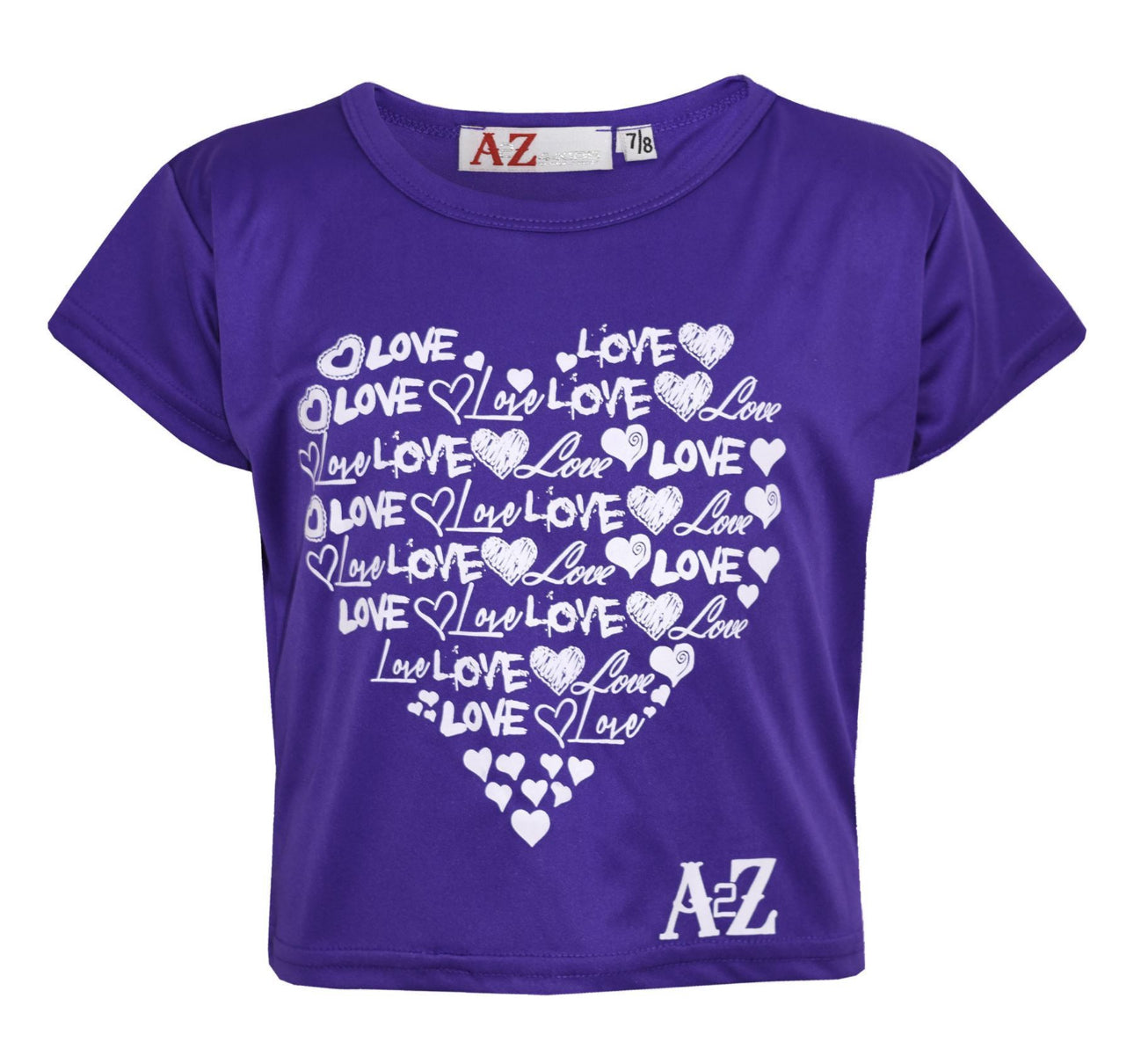 Girls Love Crop T-Shirt