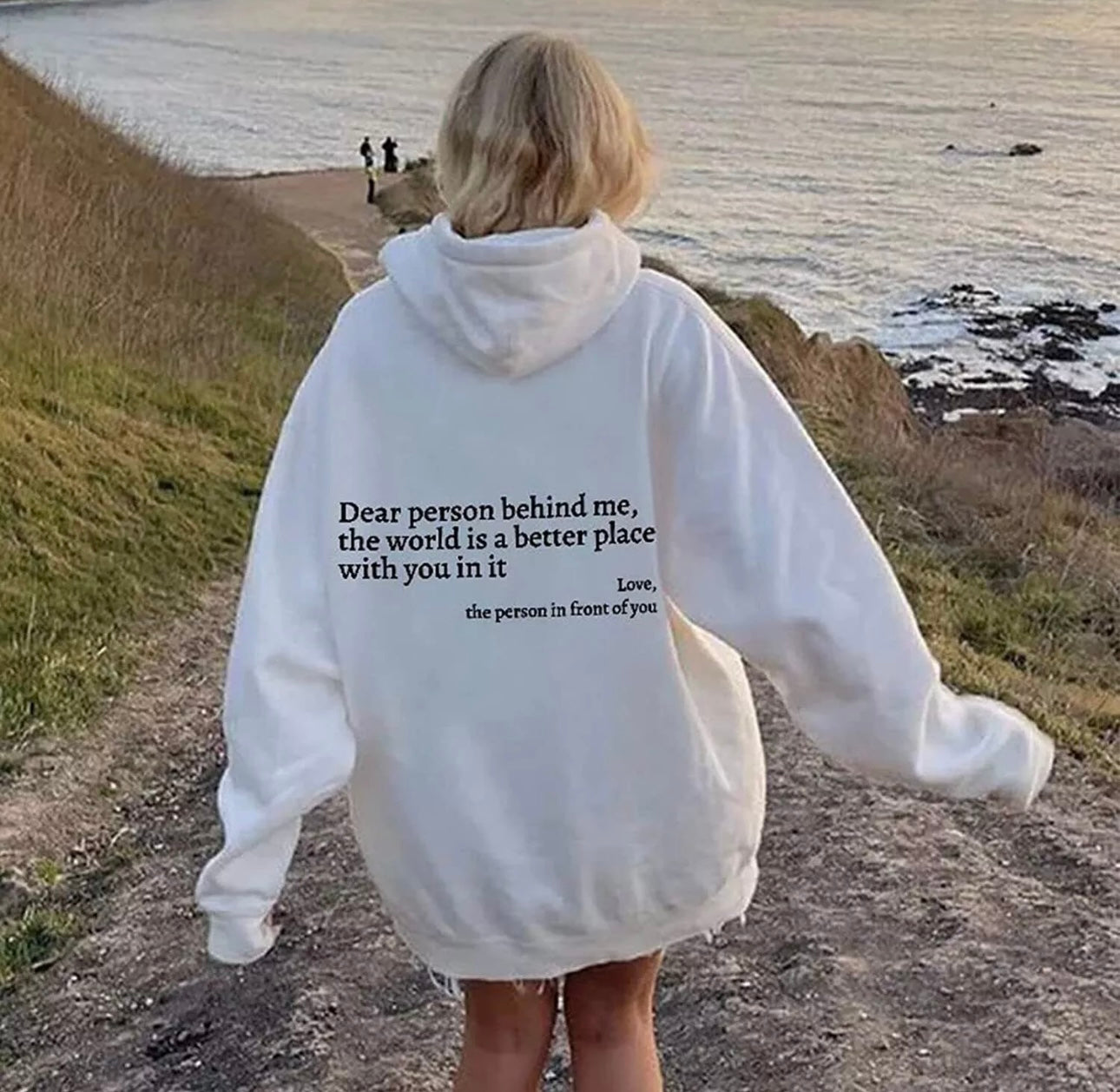 Dear Person Behind Me Hoodie - Ladies