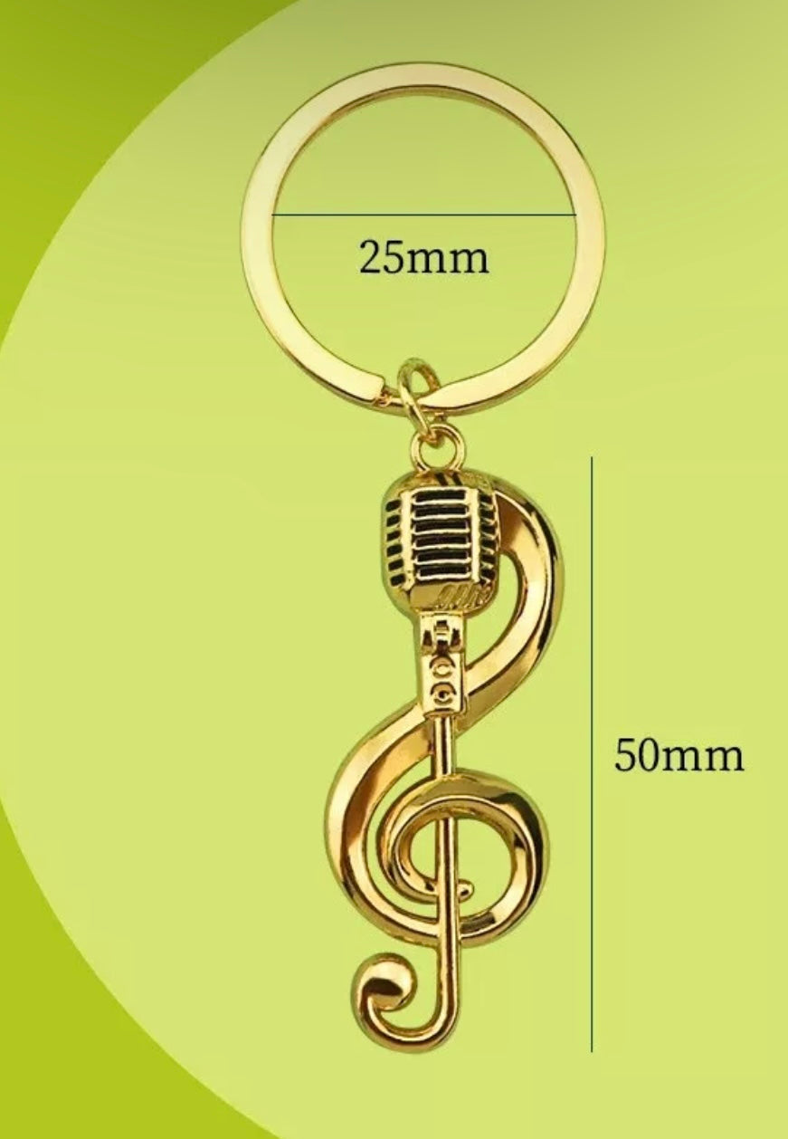 Musical Instrument Keyrings