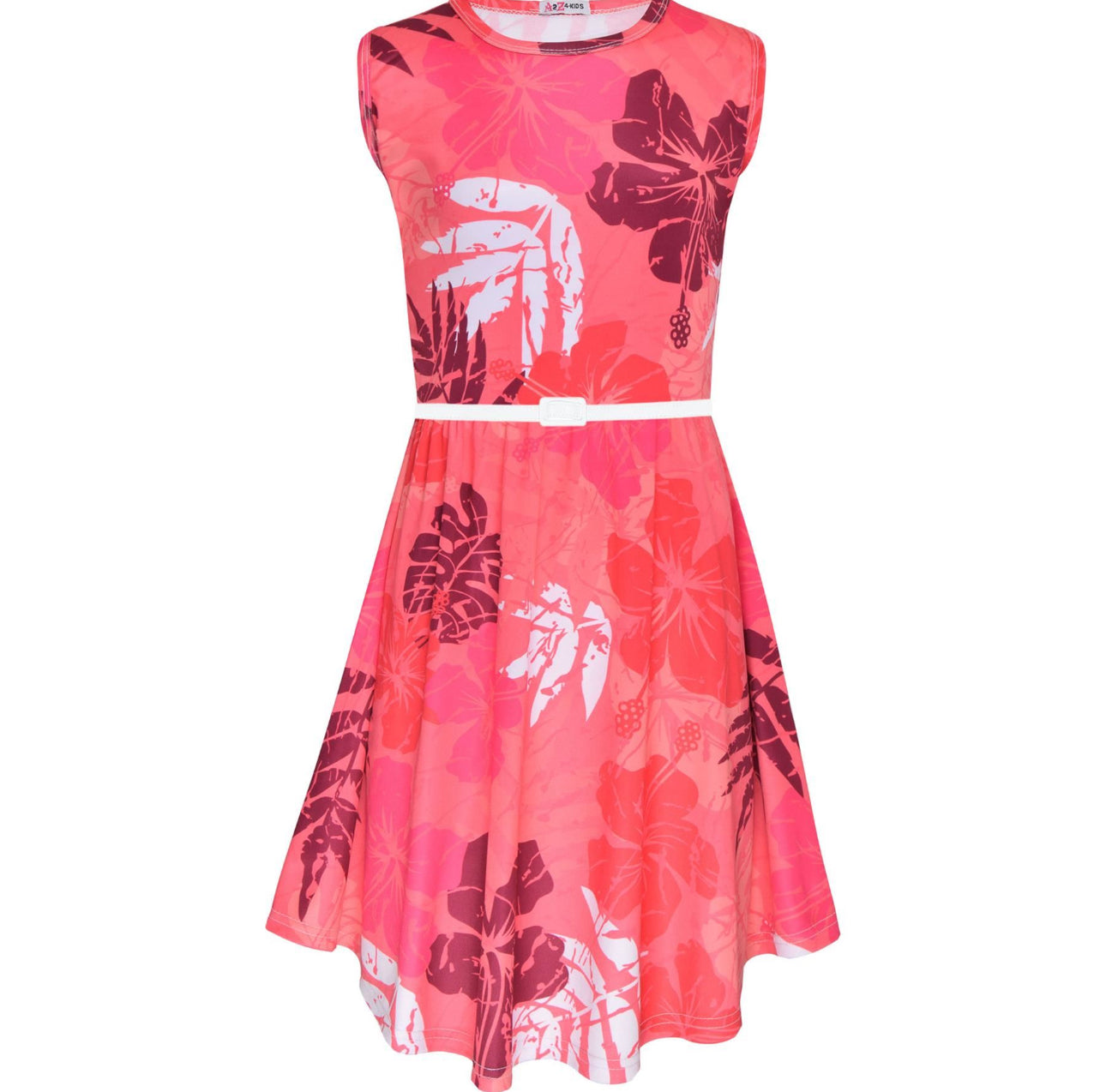 Camo Pink Girls Skater Dress