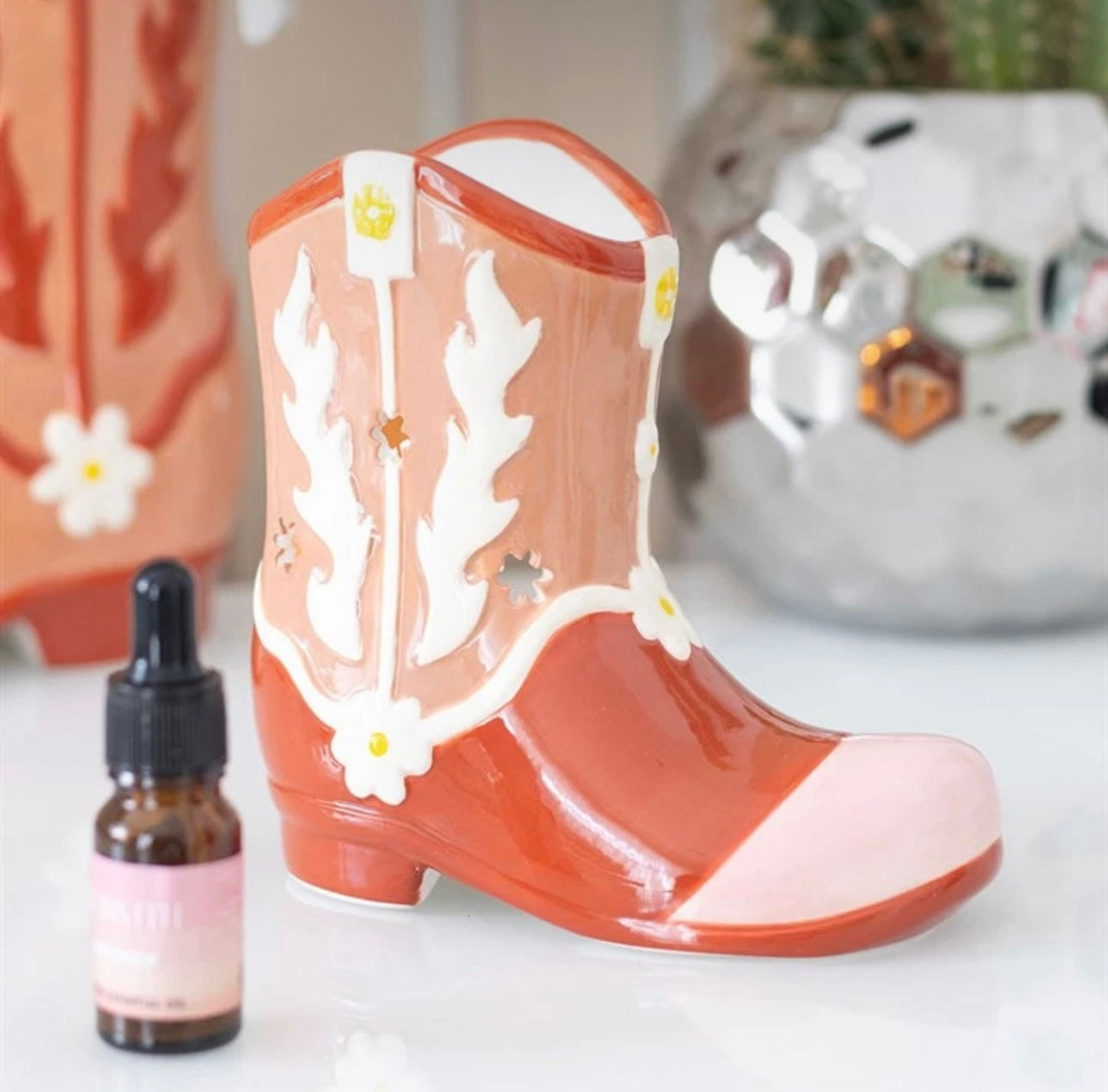 Cowboy Boot Fragrance Burner