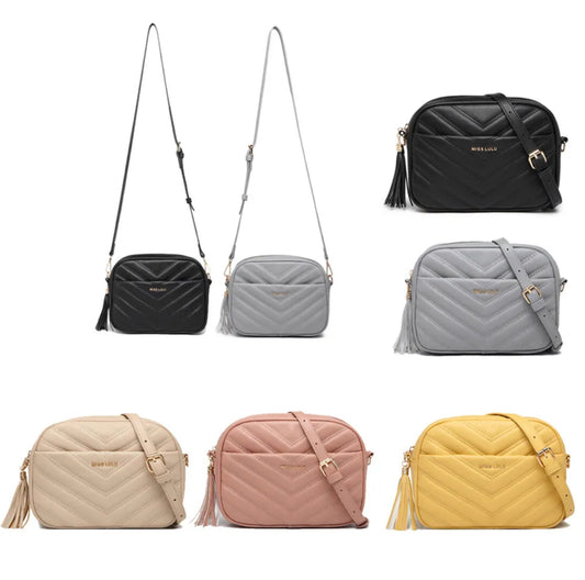 Stylish Lightweight Quilted Shoulder/Crossbody Bag