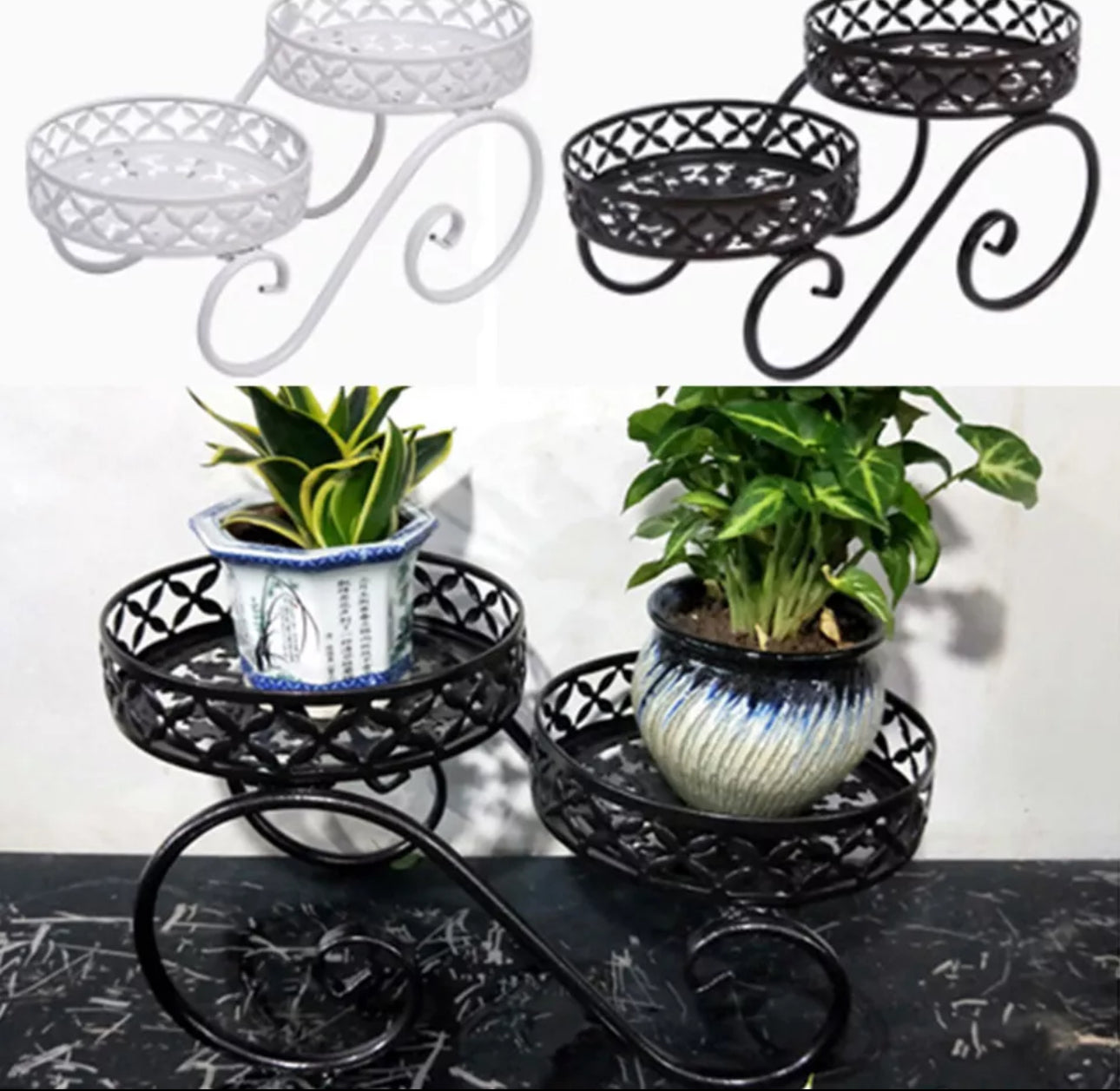 2 Tier Indoor Plant Stand