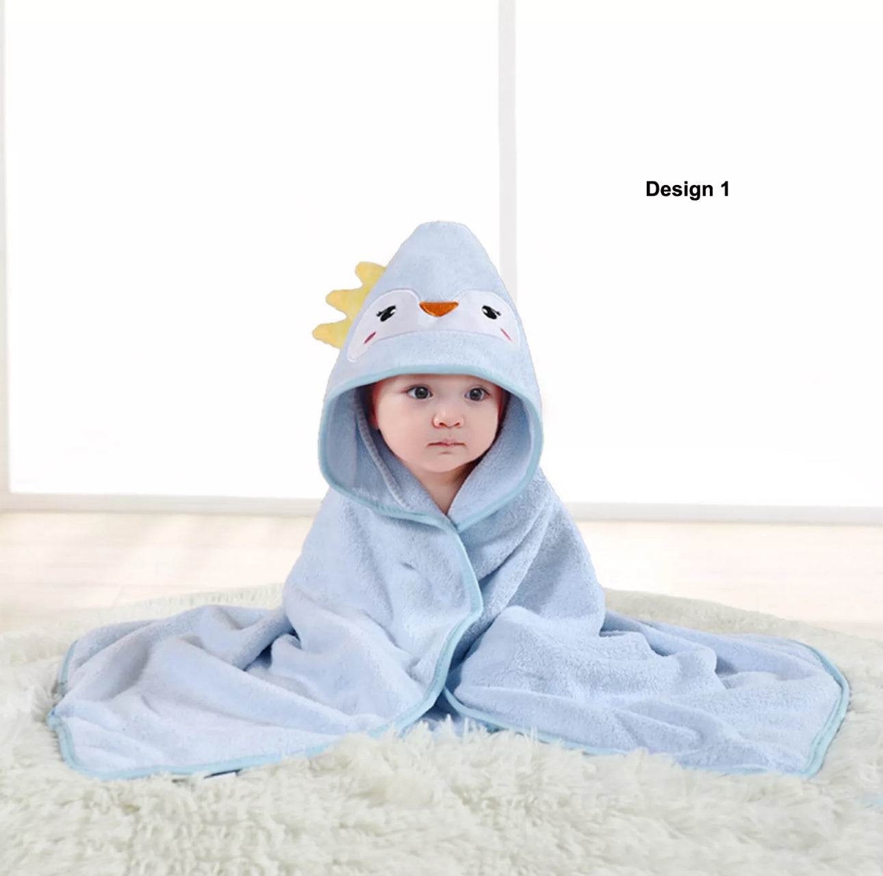 Soft Hooded Baby Bath Towel