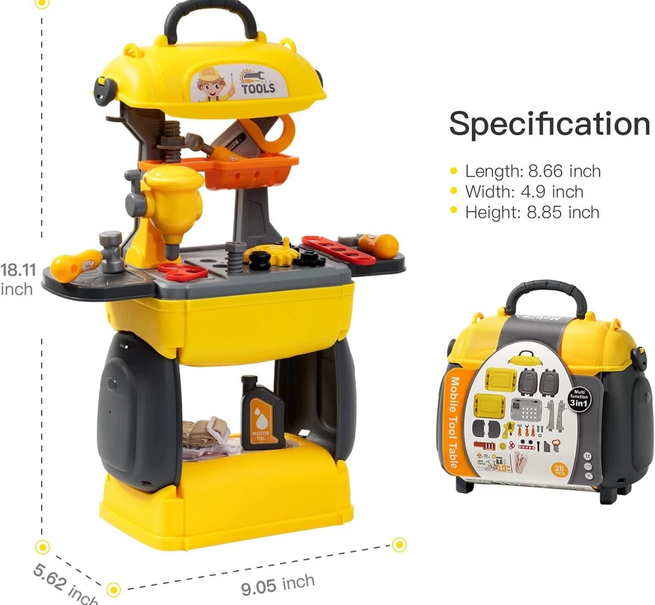 2-in-1 Portable Role Play Set