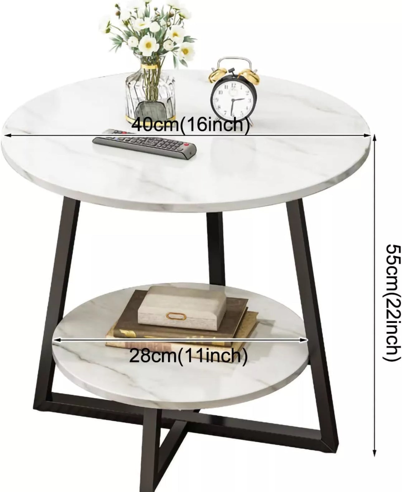 Round 2-Tier Coffee Table