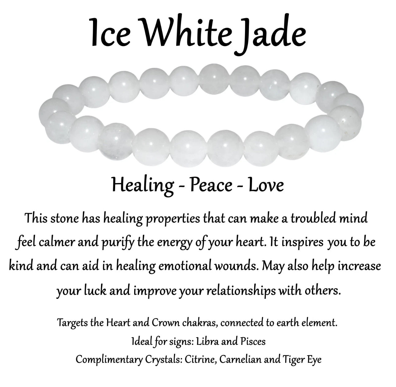 Chakra Healing Crystal Bracelets
