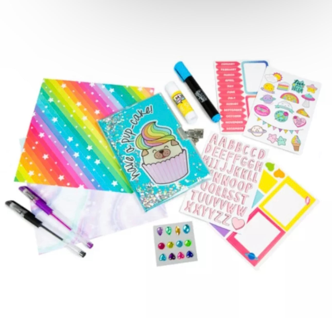 Children’s Secret Diary With Pens & Stickers