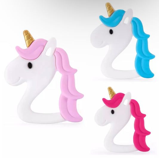 Unicorn Shaped Baby Teether