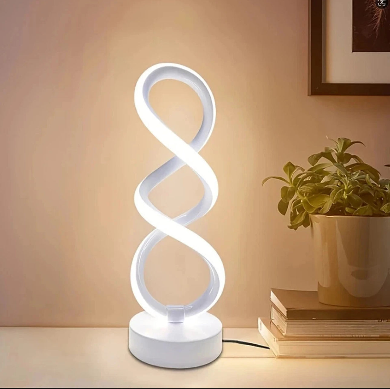 Modern Table Lamp With Dimmer Switch