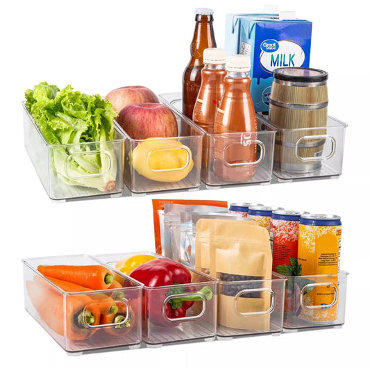 8pc Fridge Organisers