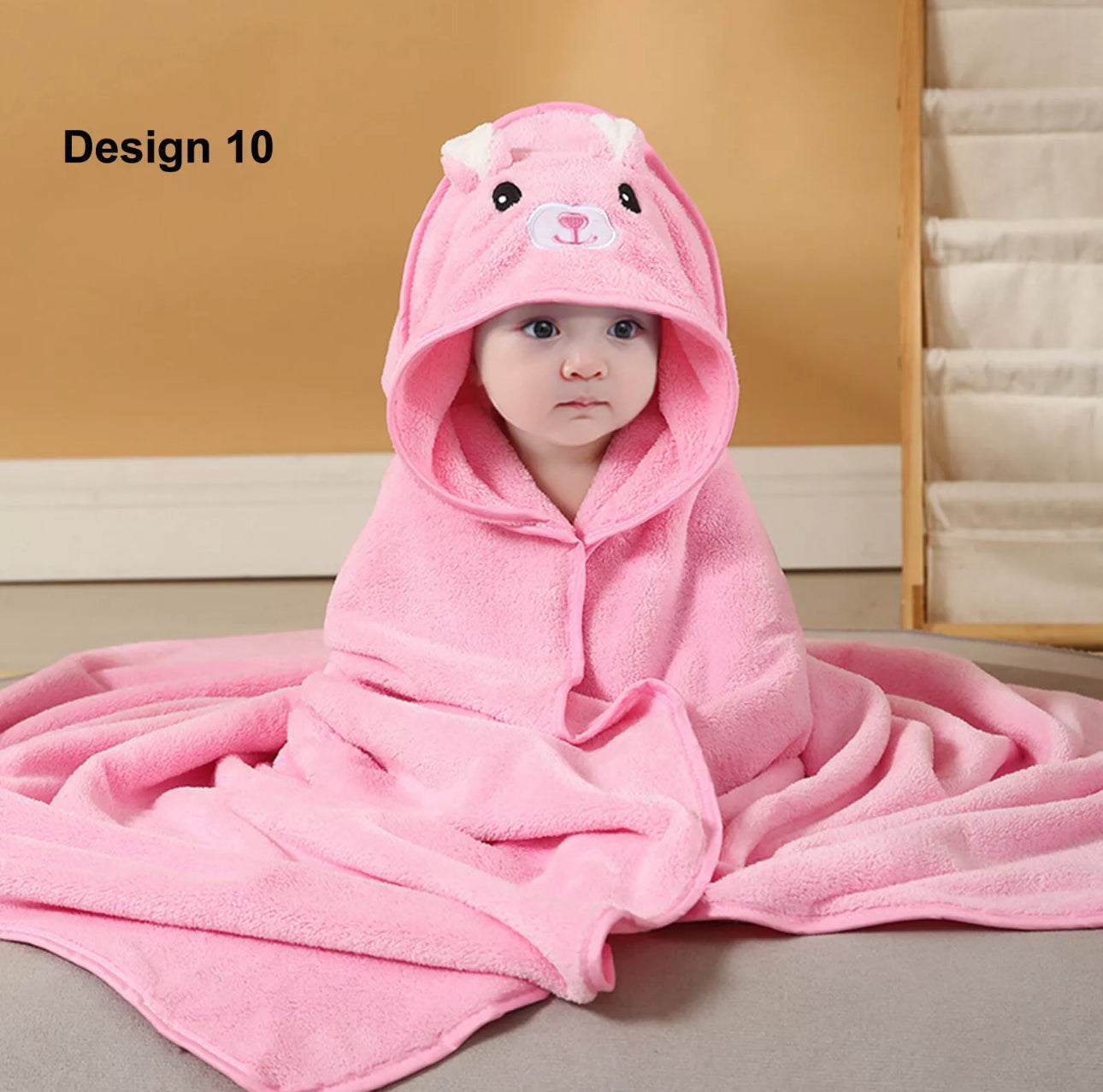 Soft Hooded Baby Bath Towel