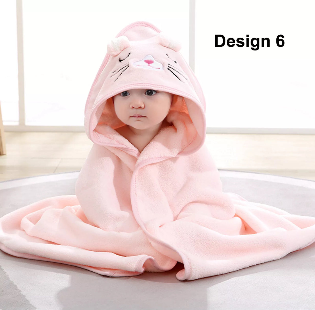 Soft Hooded Baby Bath Towel