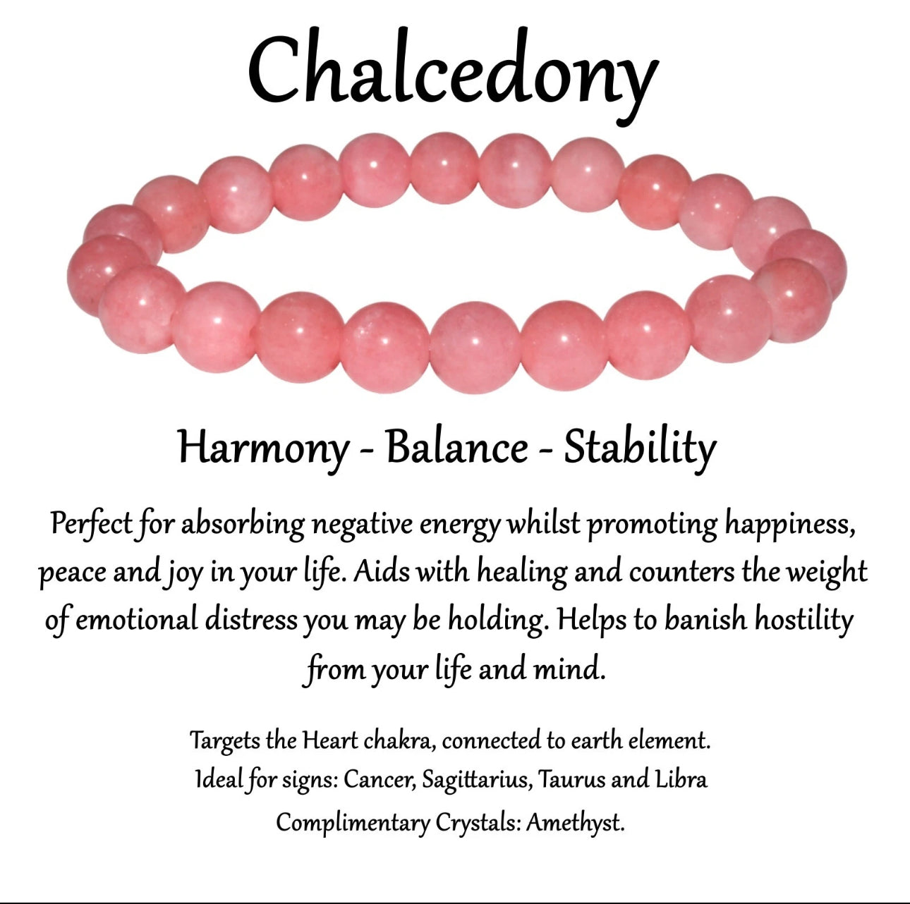 Chakra Healing Crystal Bracelets
