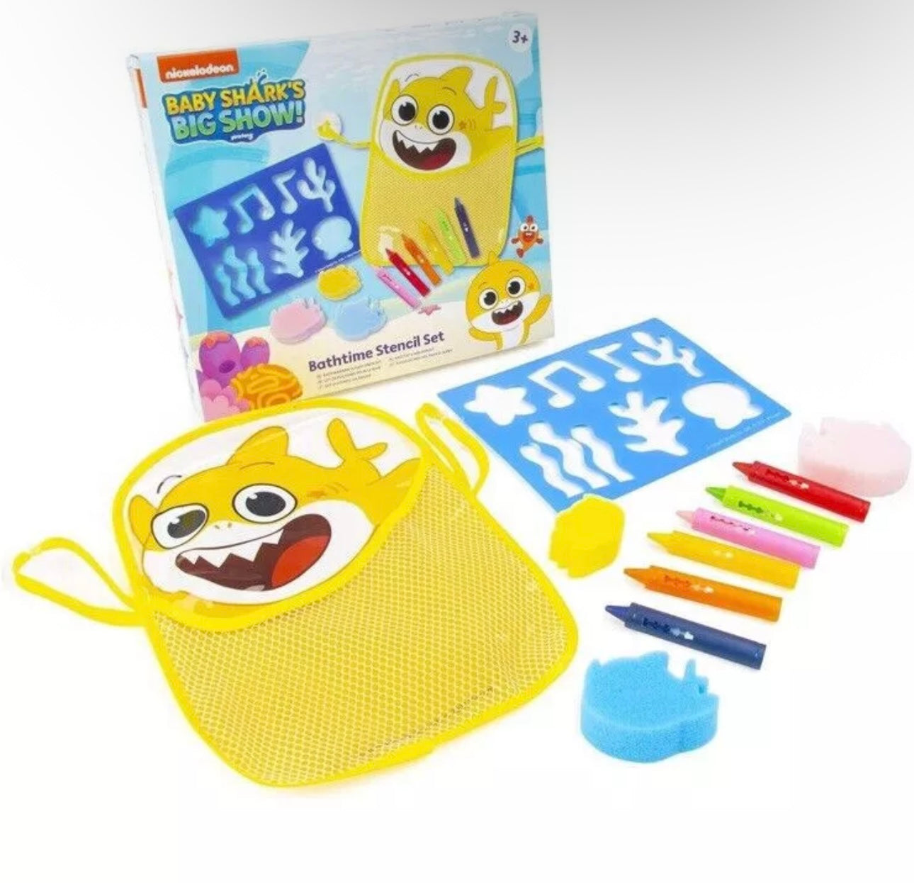 Shark Family Bath Time Set