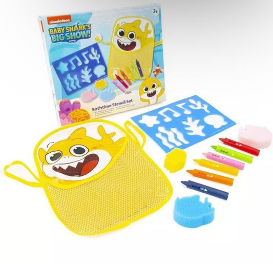 Shark Family Bath Time Set