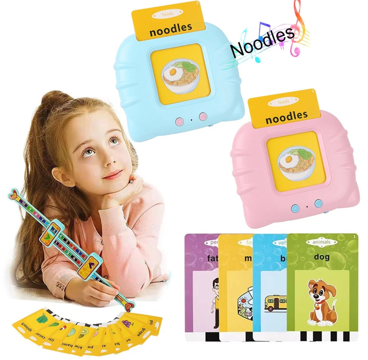 224 Words Talking Flash Cards Ages 2-6