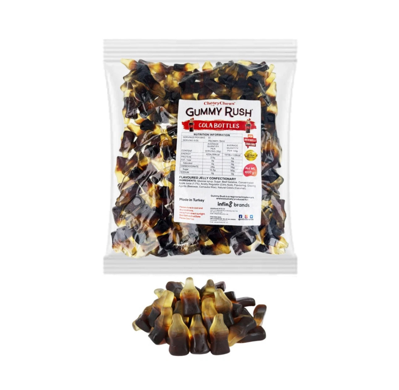 Gummy Rush Assorted 1kg