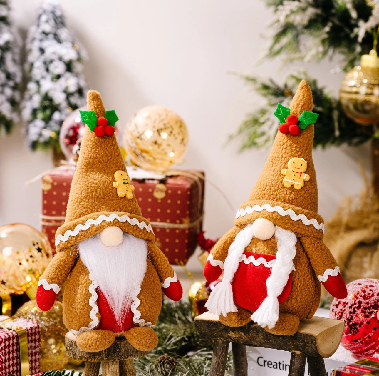 Festive Gingerbread Gonks