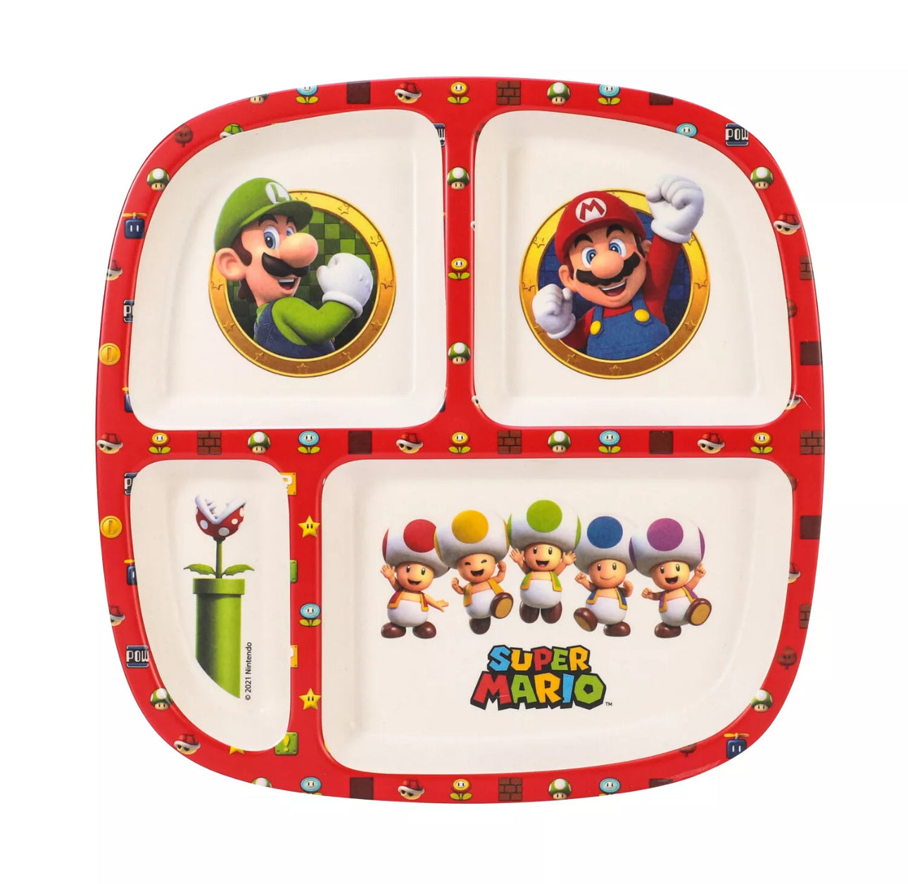 Brothers Sectioned Plate