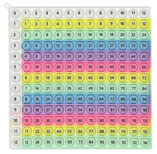 Large Multiplication Square Pop-It
