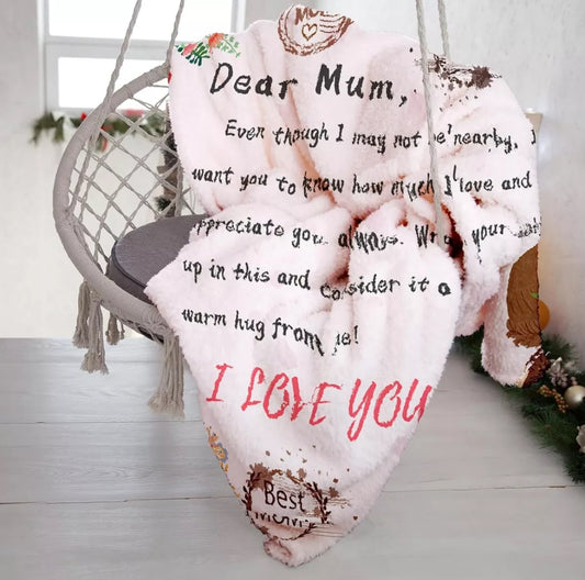 Dear Mum Blanket