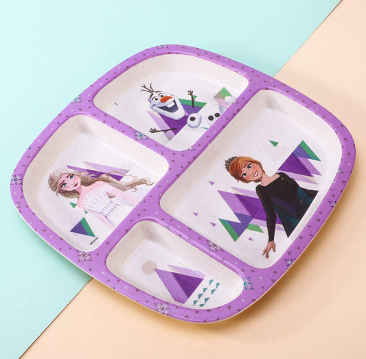 Ice Princess Sectioned Plate