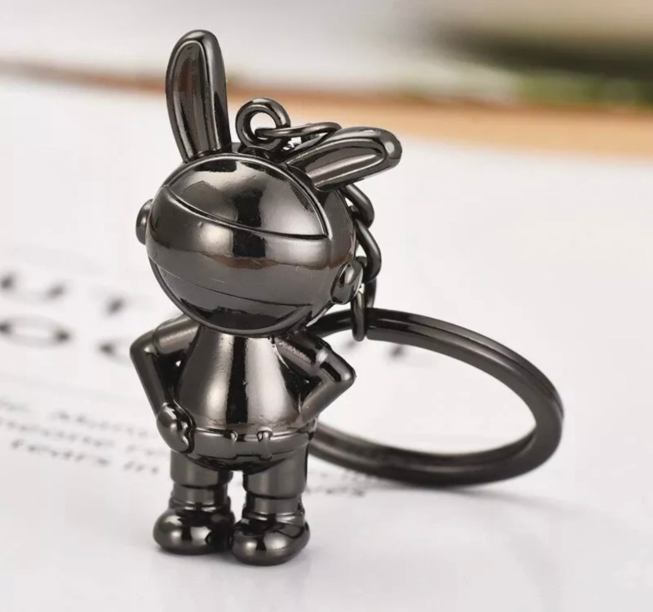 Cute Rabbit Keyring