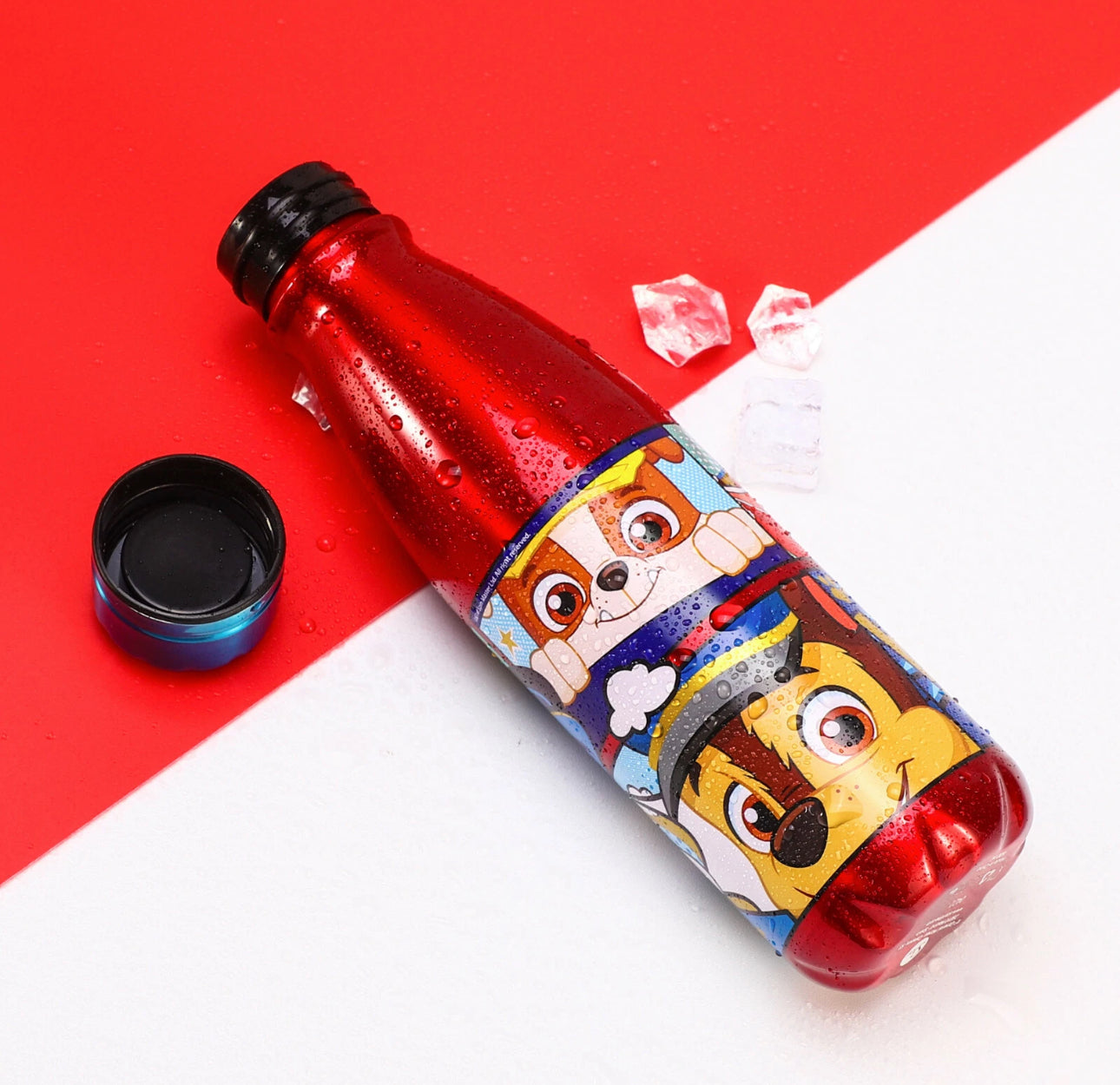 Boy Puppy Heroes Water Bottle