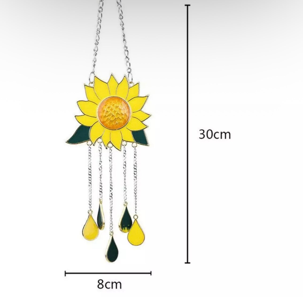 Sunflower Wind Chimes