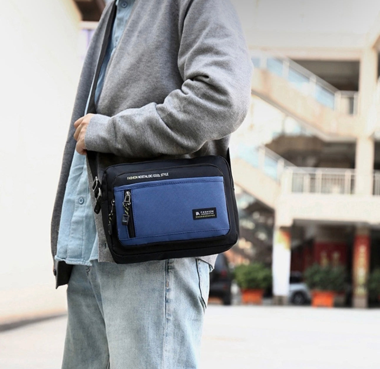 Crossbody Messenger Bag