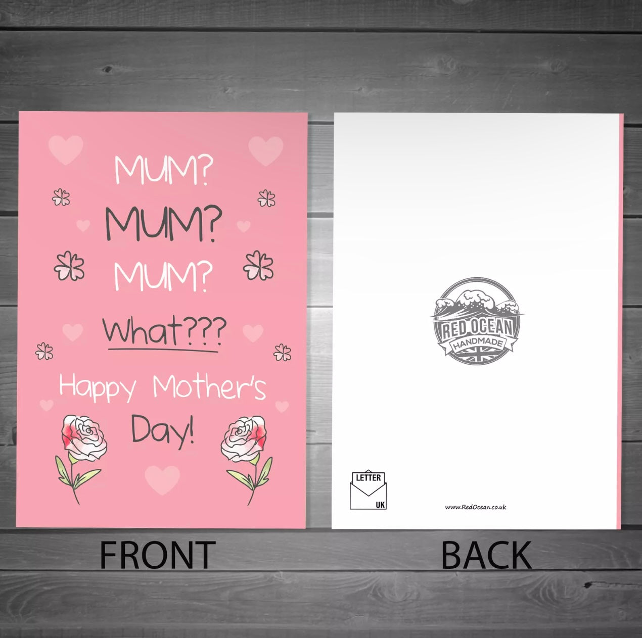 Mum mum mum Mother’s Day Card