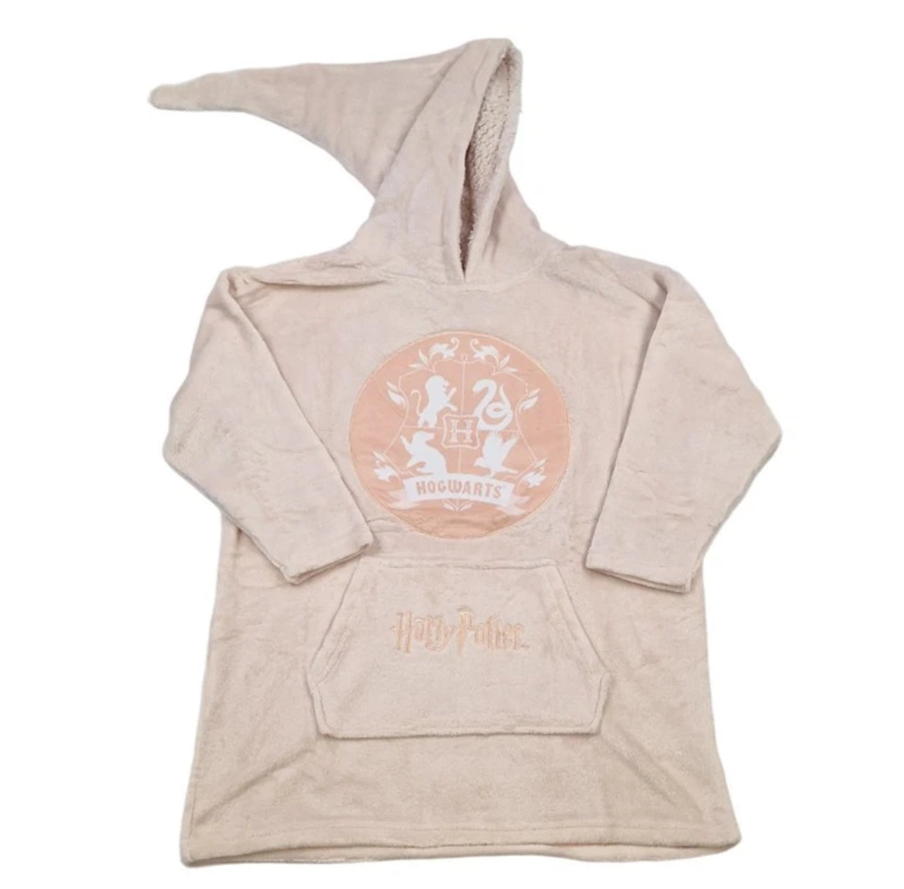 Girls Pink Wizard Hooded Blanket 7-13yrs