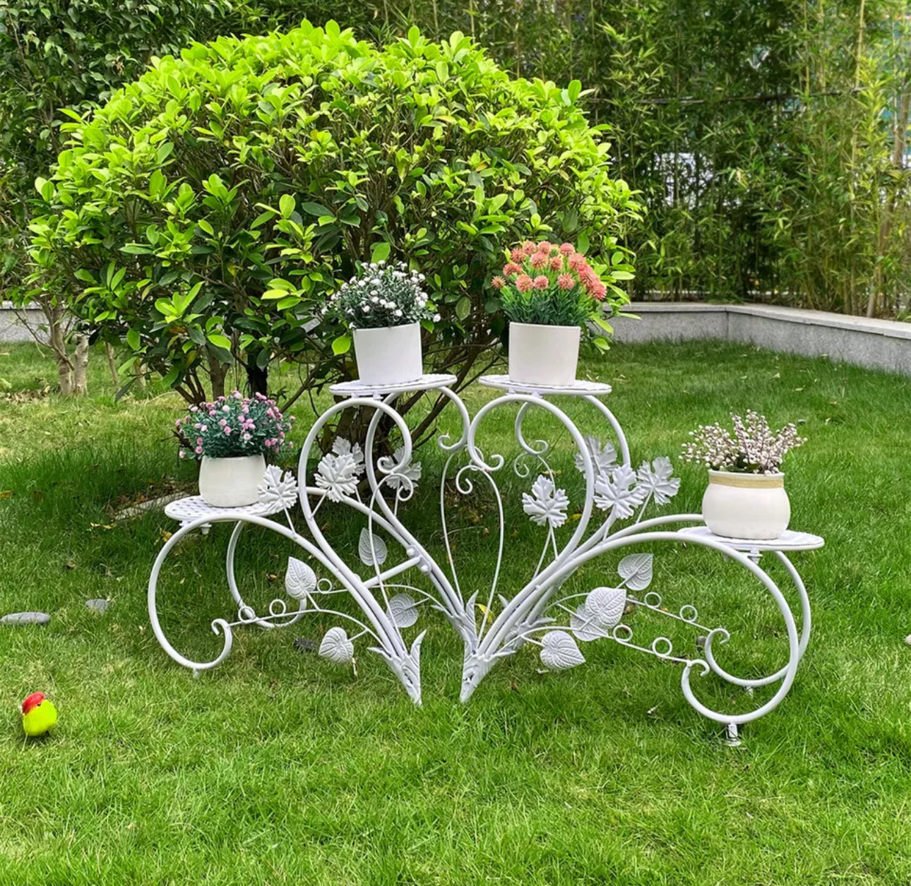 4 Tier Metal Planter Stand