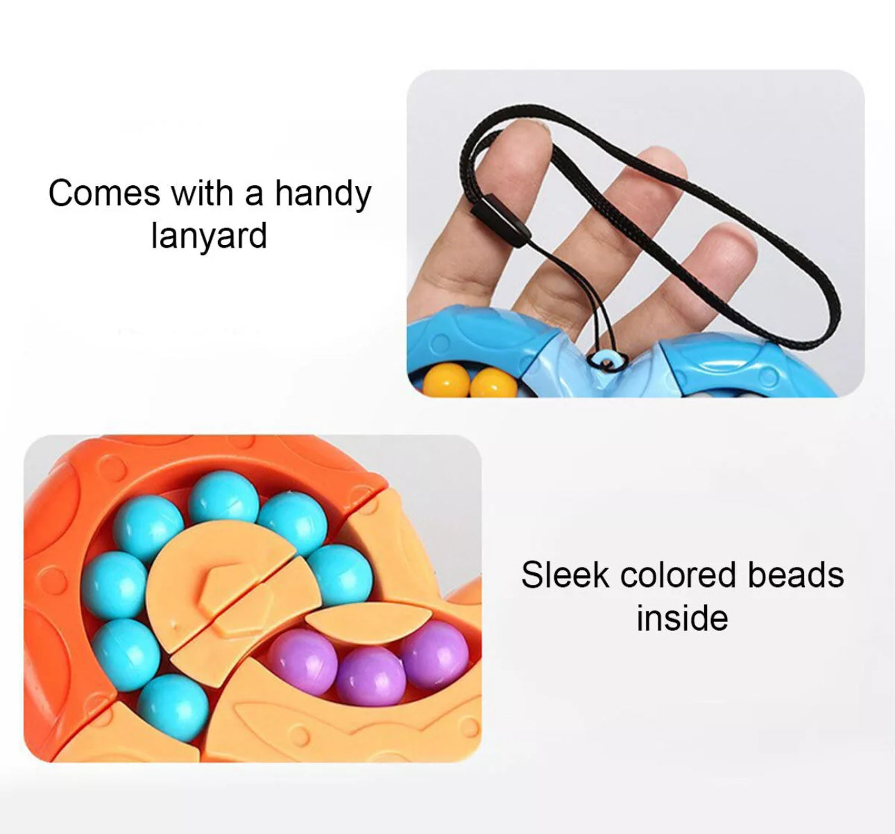 Rotating Magic Bean Finger Puzzle