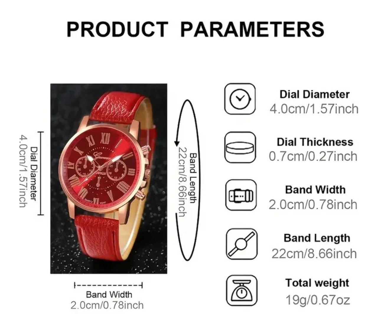 Ladies Fashion Wrist Watch