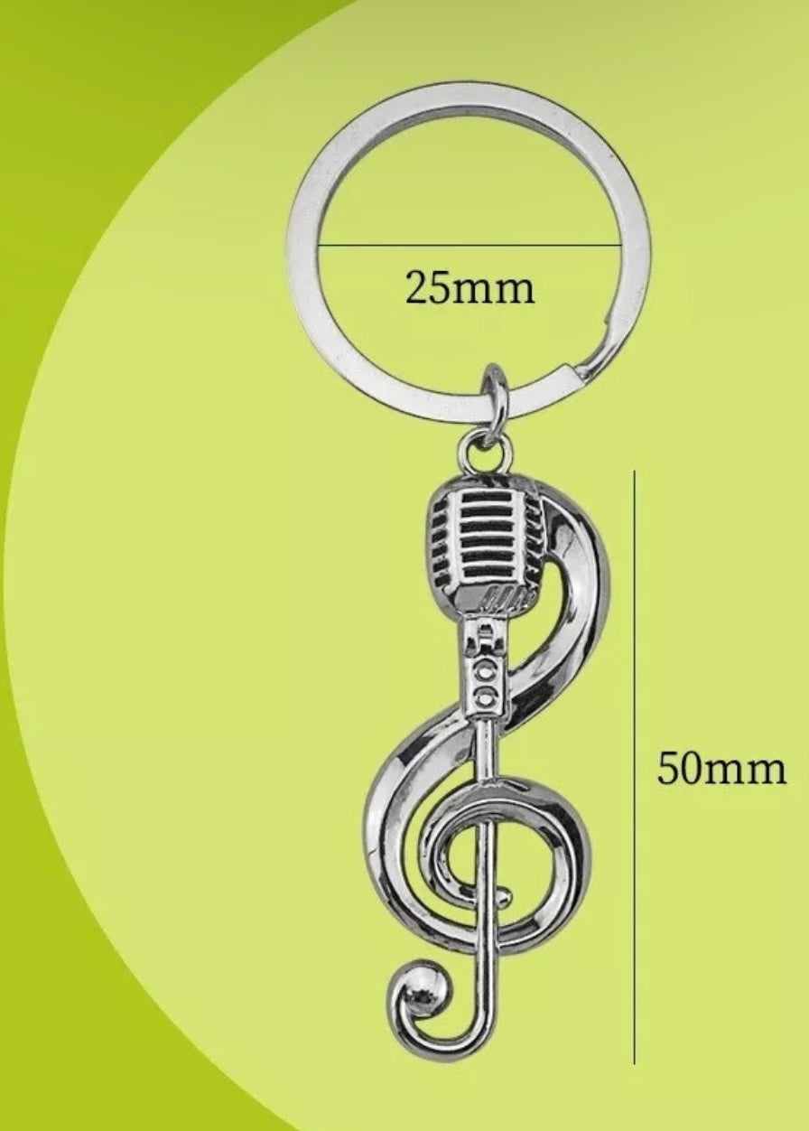 Musical Instrument Keyrings