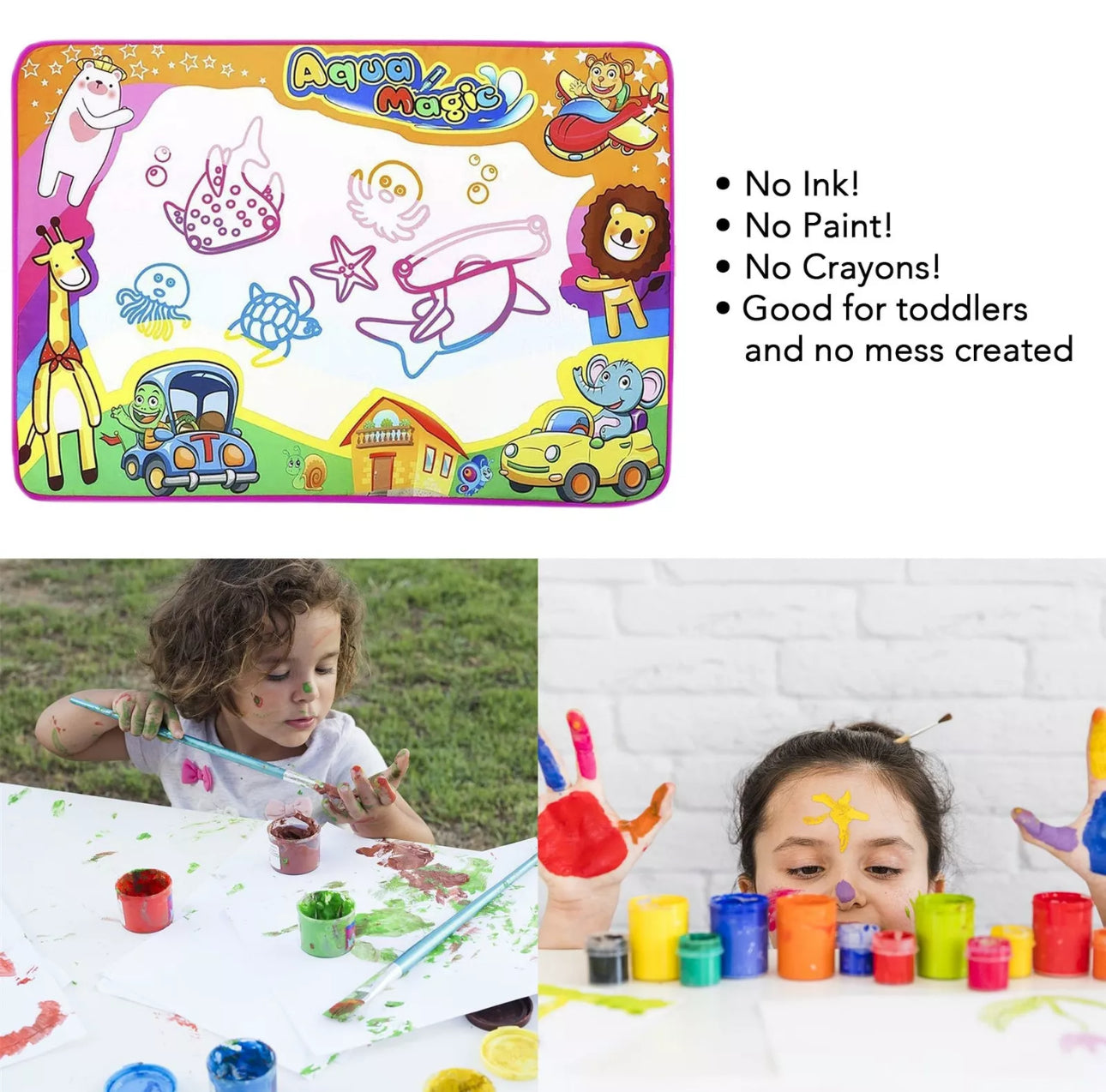 No Mess Doodle Mat Set