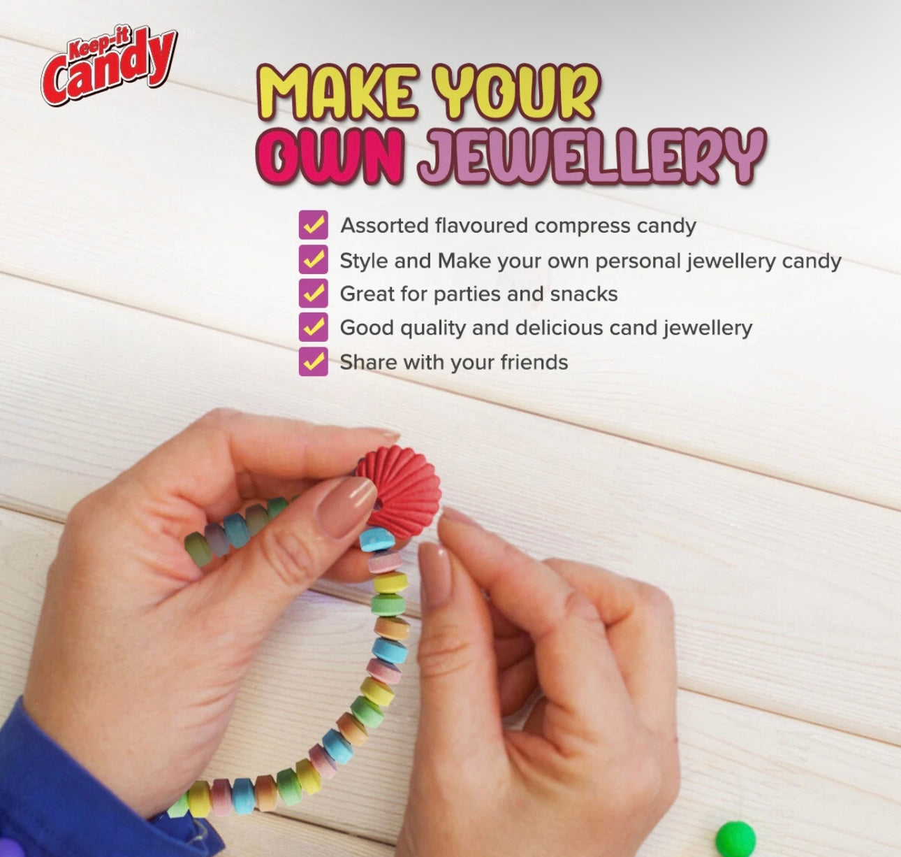 Create Your Own Candy Bracelet Kit