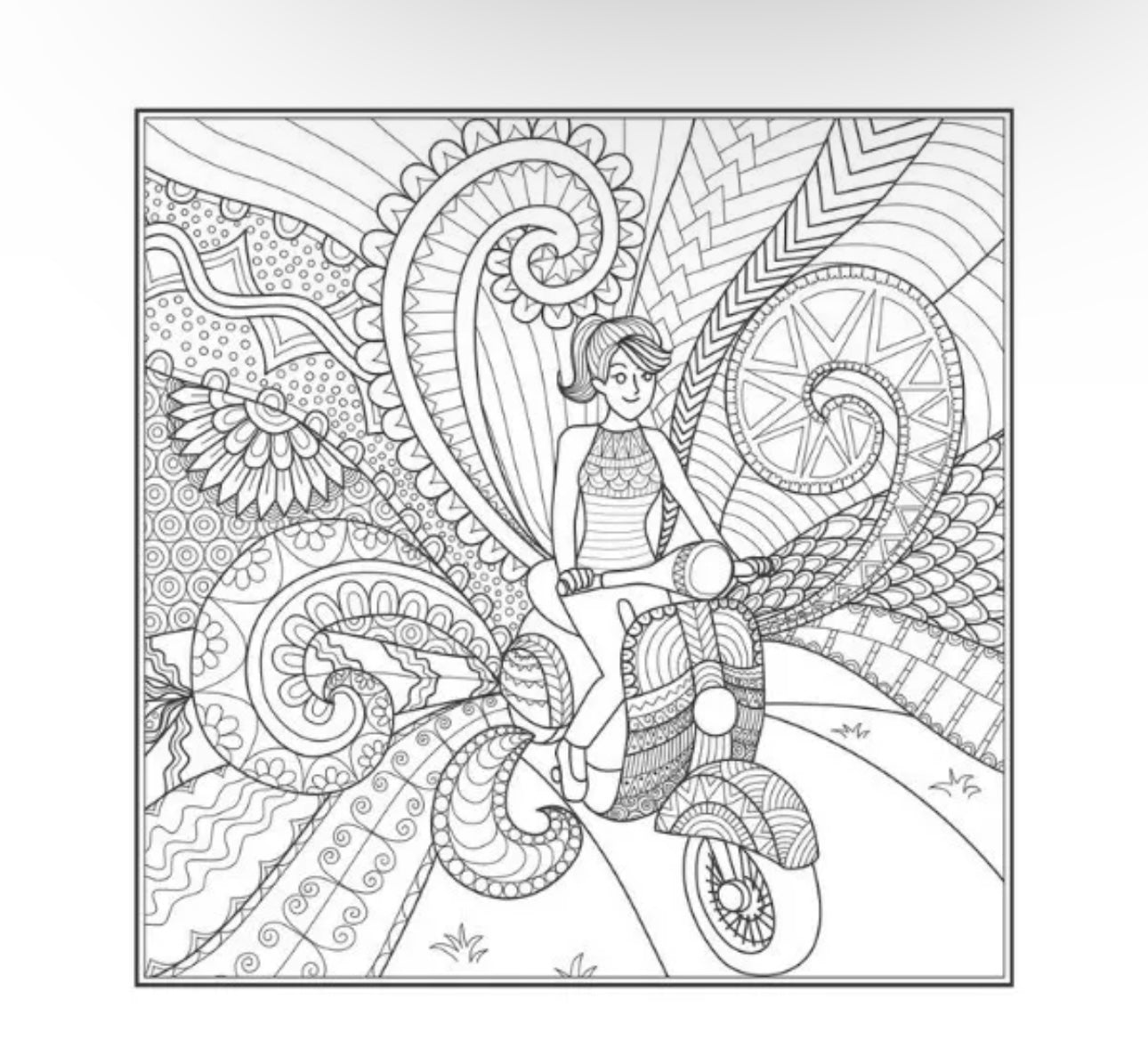 Pack Of 4 Mindfulness Colouring Books